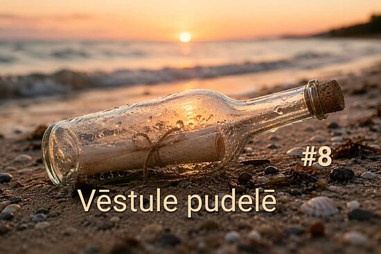 Vēstule pudelē #8 (digitāla vēstule)