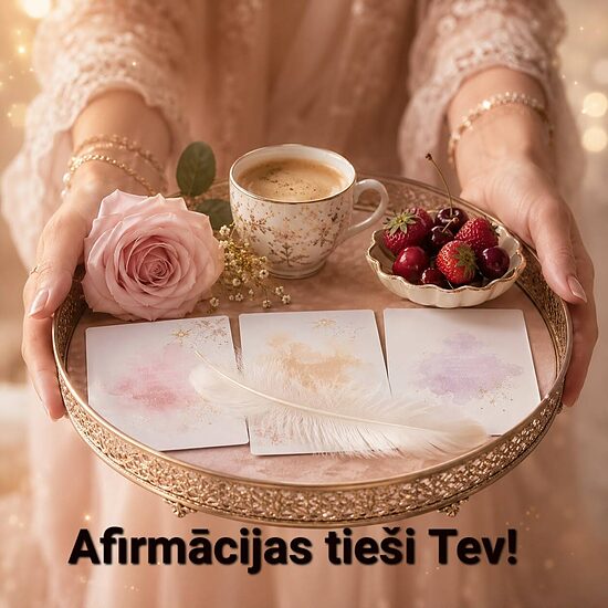 3 afirmācijas tieši Tev!