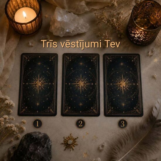 TRĪS VĒSTĪJUMI TIEŠI TEV 