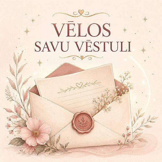 "Vēlos savu vēstuli!"